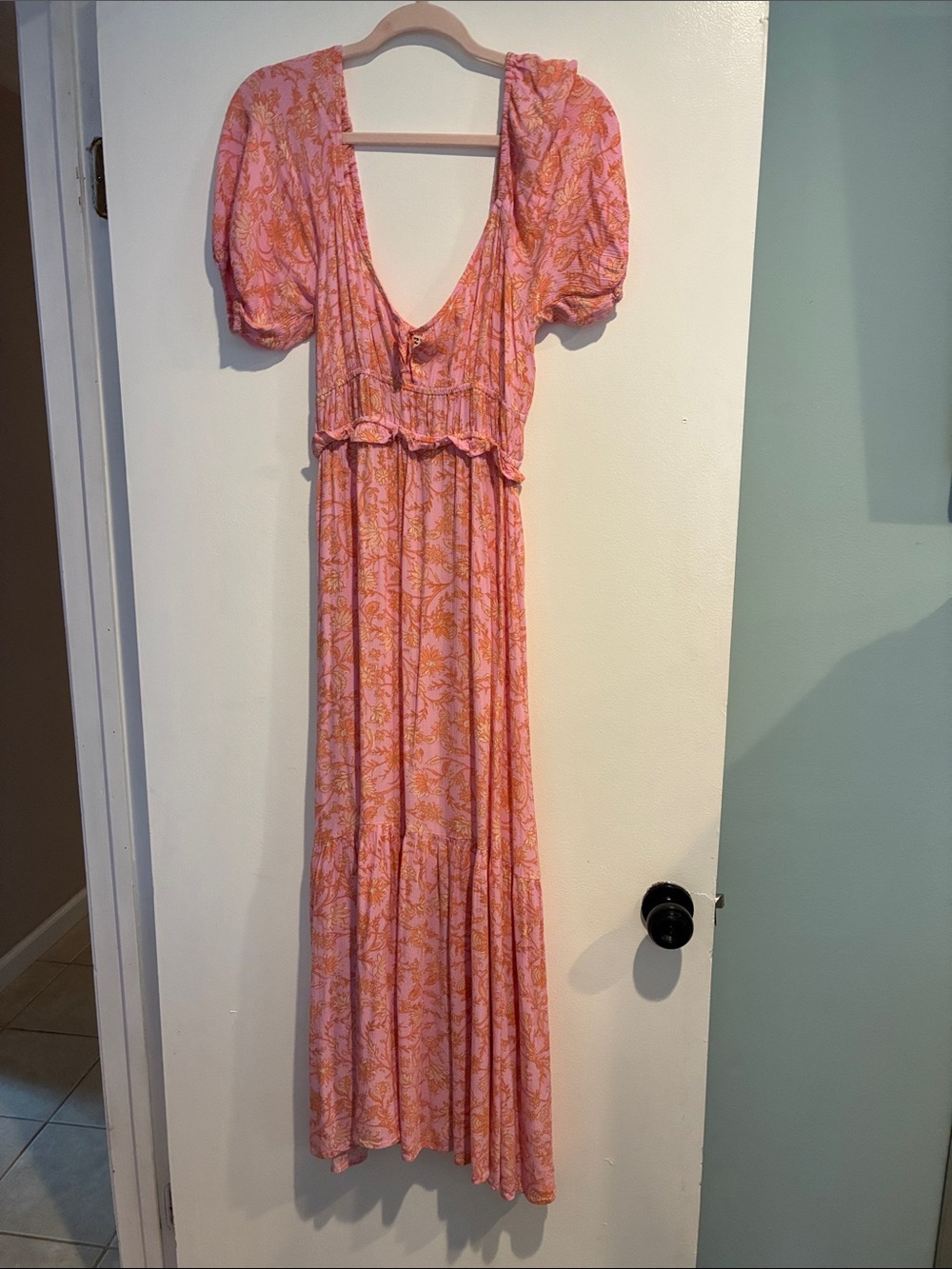 Pink Floral Billabong Dress